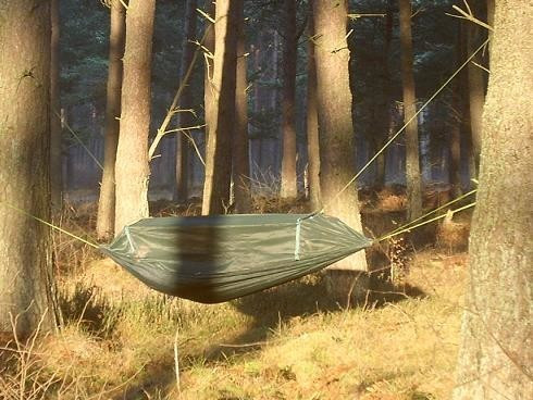 DD Hammocks Travel Bivi 270 x 140 cm Olive Green
