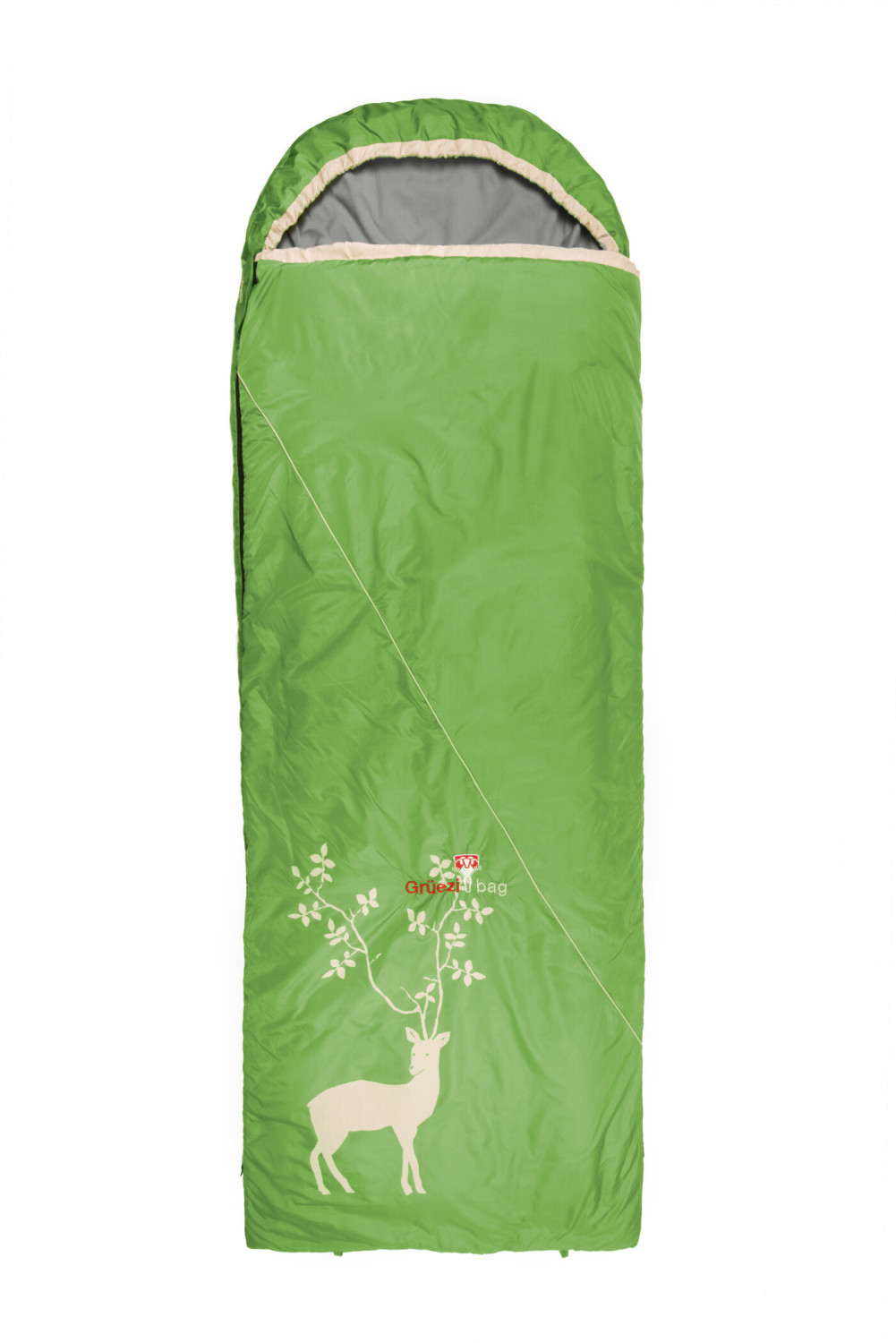 Grüezi Bag Cloud Blanket Deer IV spring green, LZ