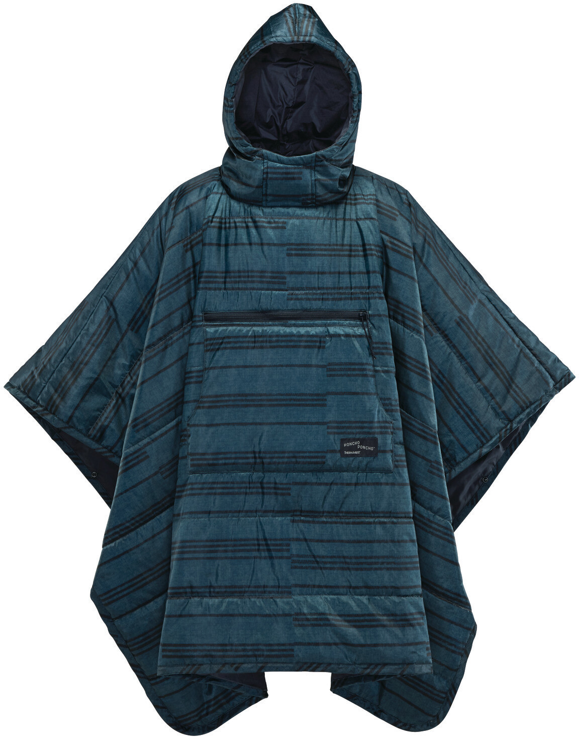 Therm-a-Rest Honcho Poncho blue print One Size