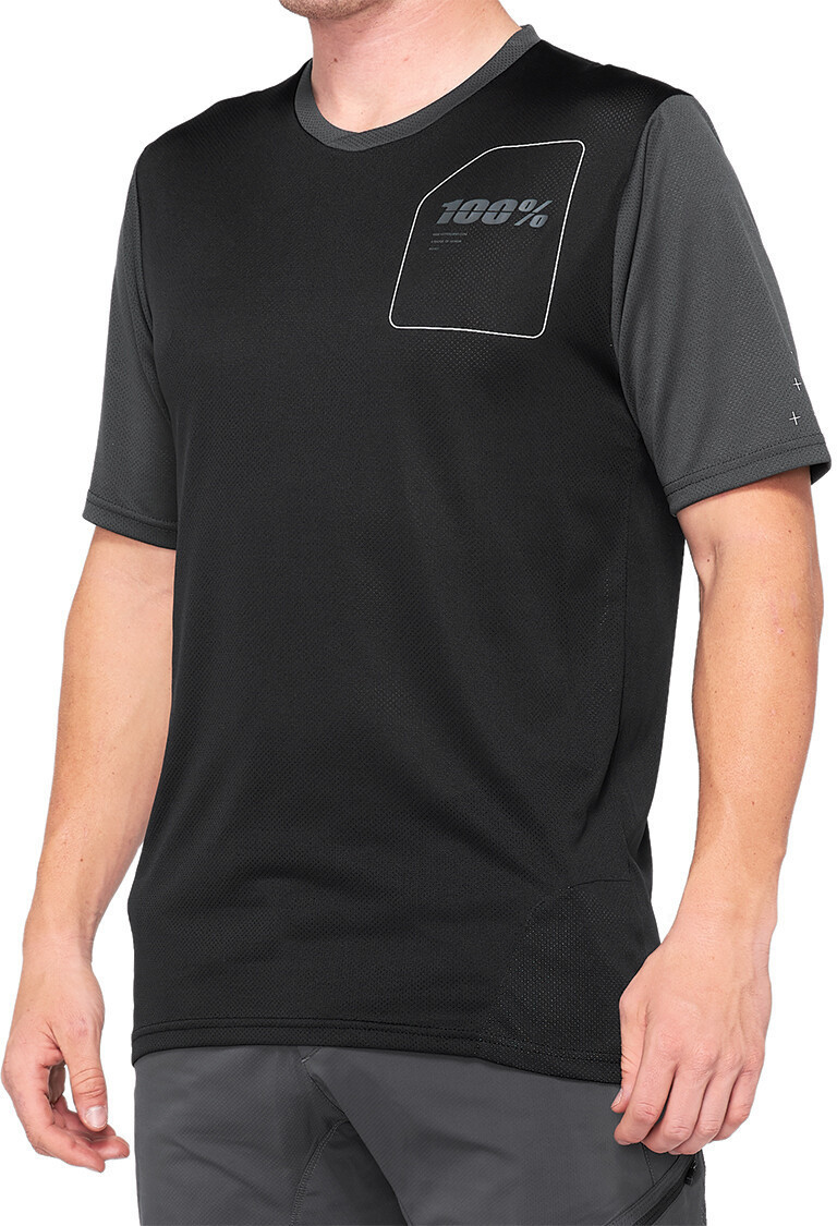 100% Ridecamp Trikot Men charcoal black