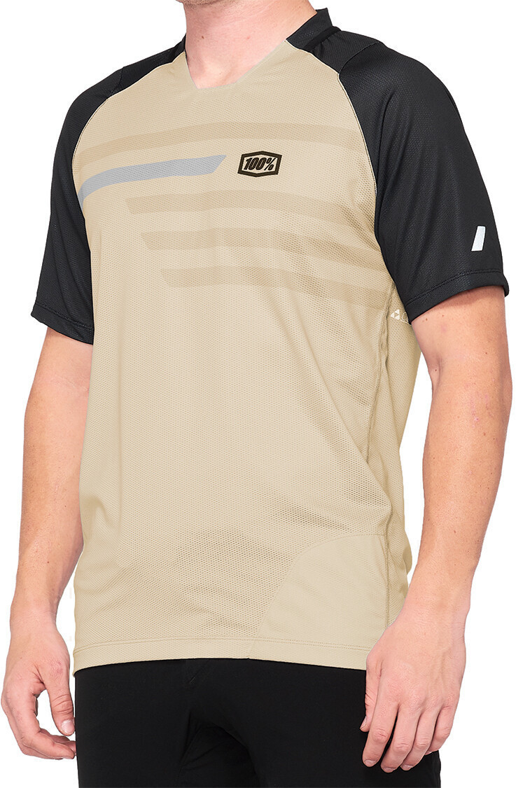 100% Celium Enduro/Trail Trikot Men warm grey/grey