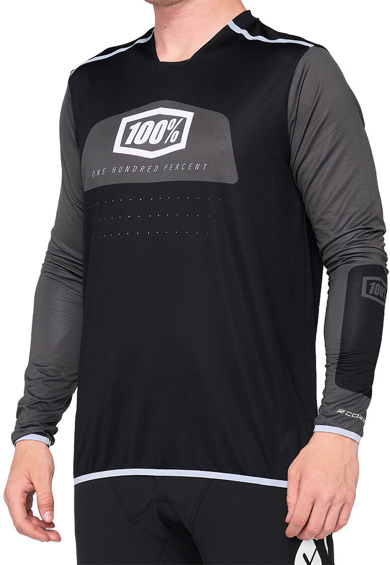 100% R-Core X DH Trikot Men black/white