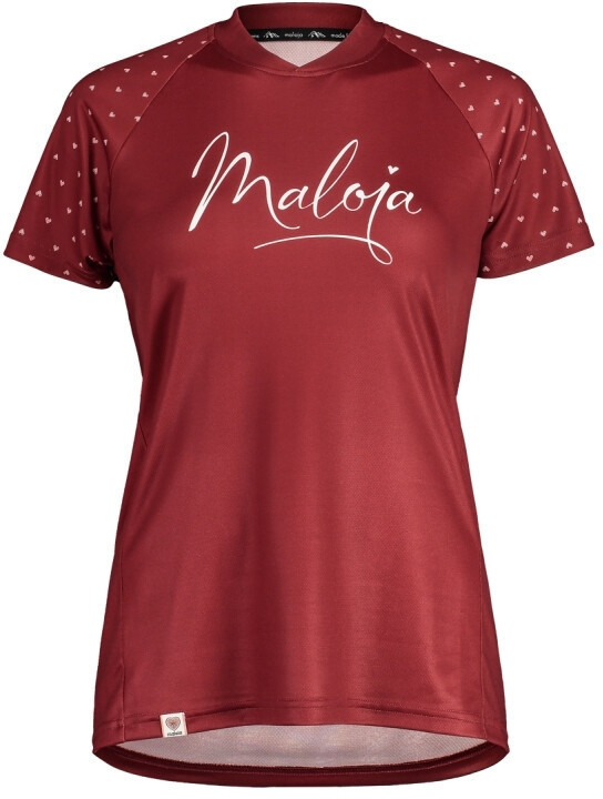 Maloja ArgoviaM. Multi 1/2 Multisport Trikot Woman's red monk