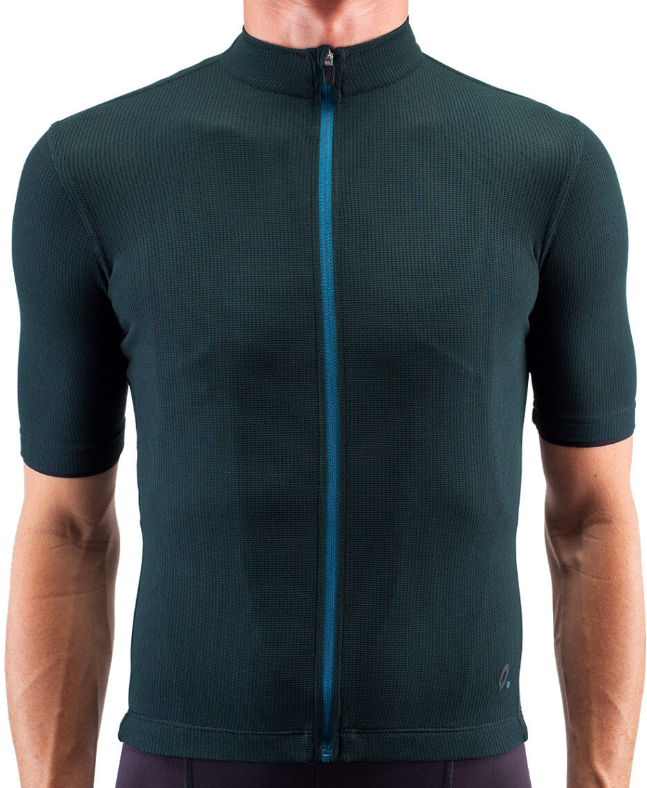 Isadore Apparel Woolight Jet Black 2.0 Trikot Men petroleum