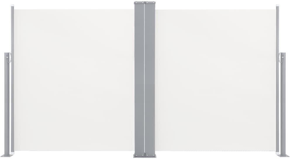 vidaXL Retractable side curtain 170 x 600 cm cream
