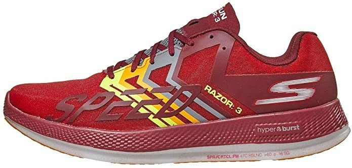 Skechers GOrun Razor 3 Hyper red/yellow