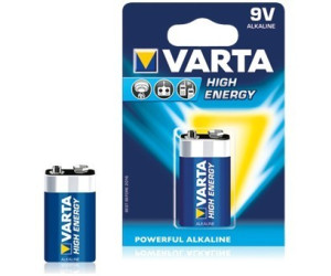4922-6am6 4 unidades bloque batería Varta-High Energy-bloque 9 voltios 