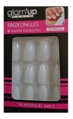 Glam’Up Faux ongles bout carré (24 pièces)