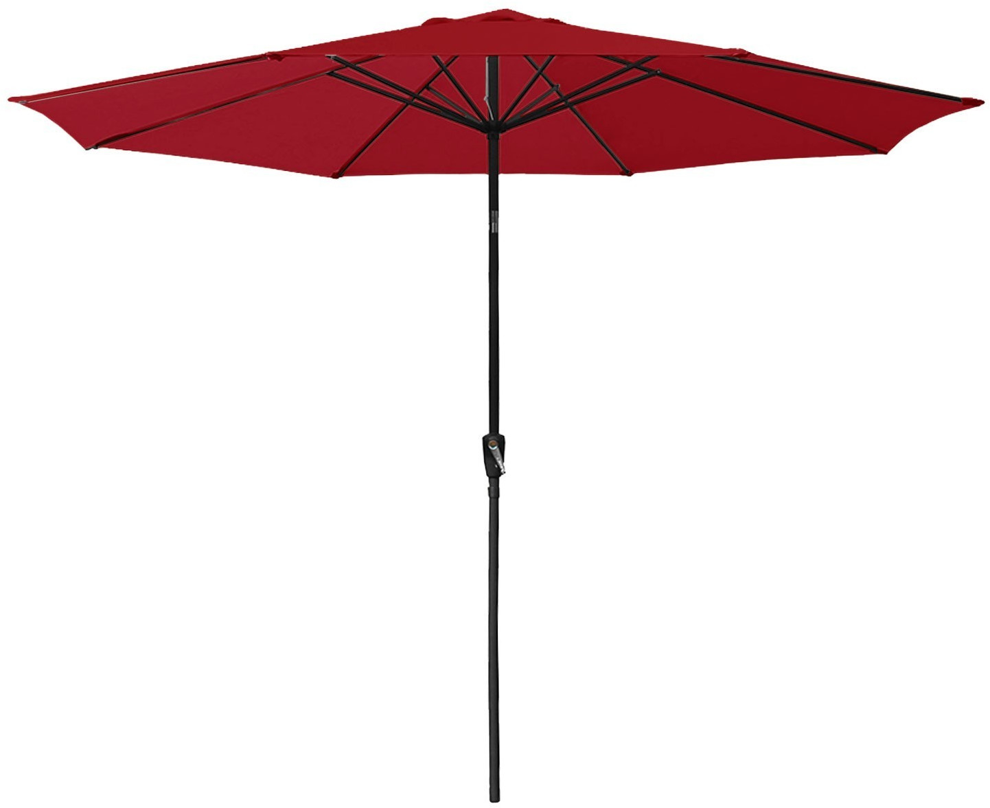 Happy Garden Parasol droit rond 3,3 m Hapuna
