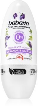 Babaria Lavanda & Salvia antiperspirant deodorant roller (70 ml)