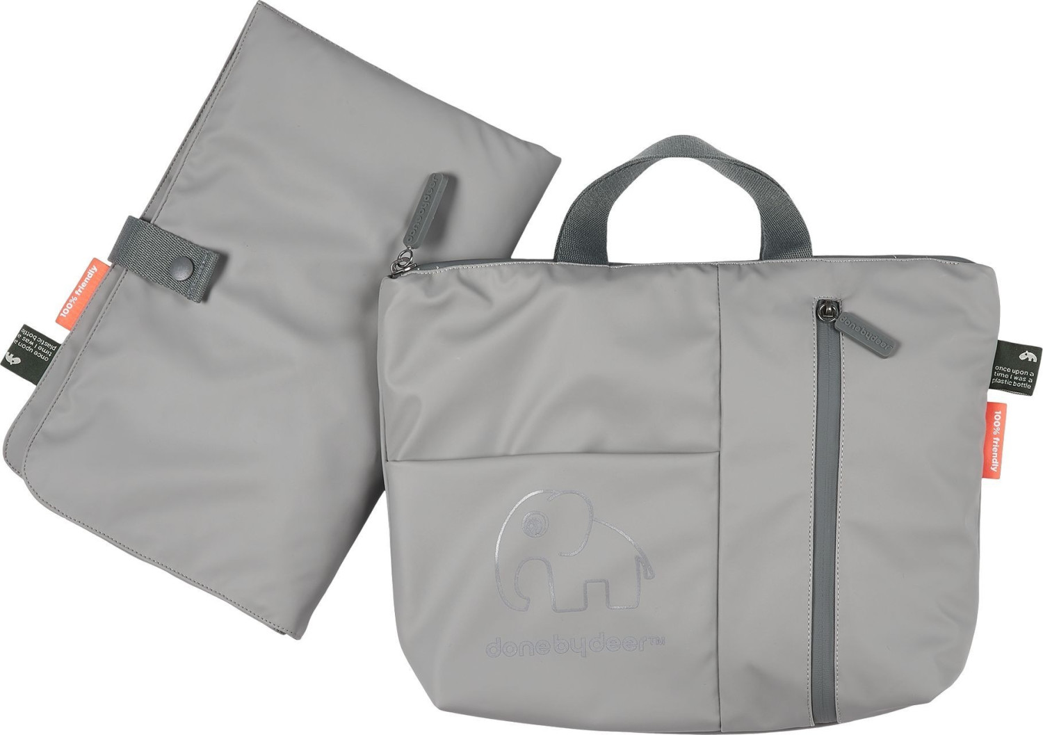 Done by Deer Wrap clutch Elphee grey
