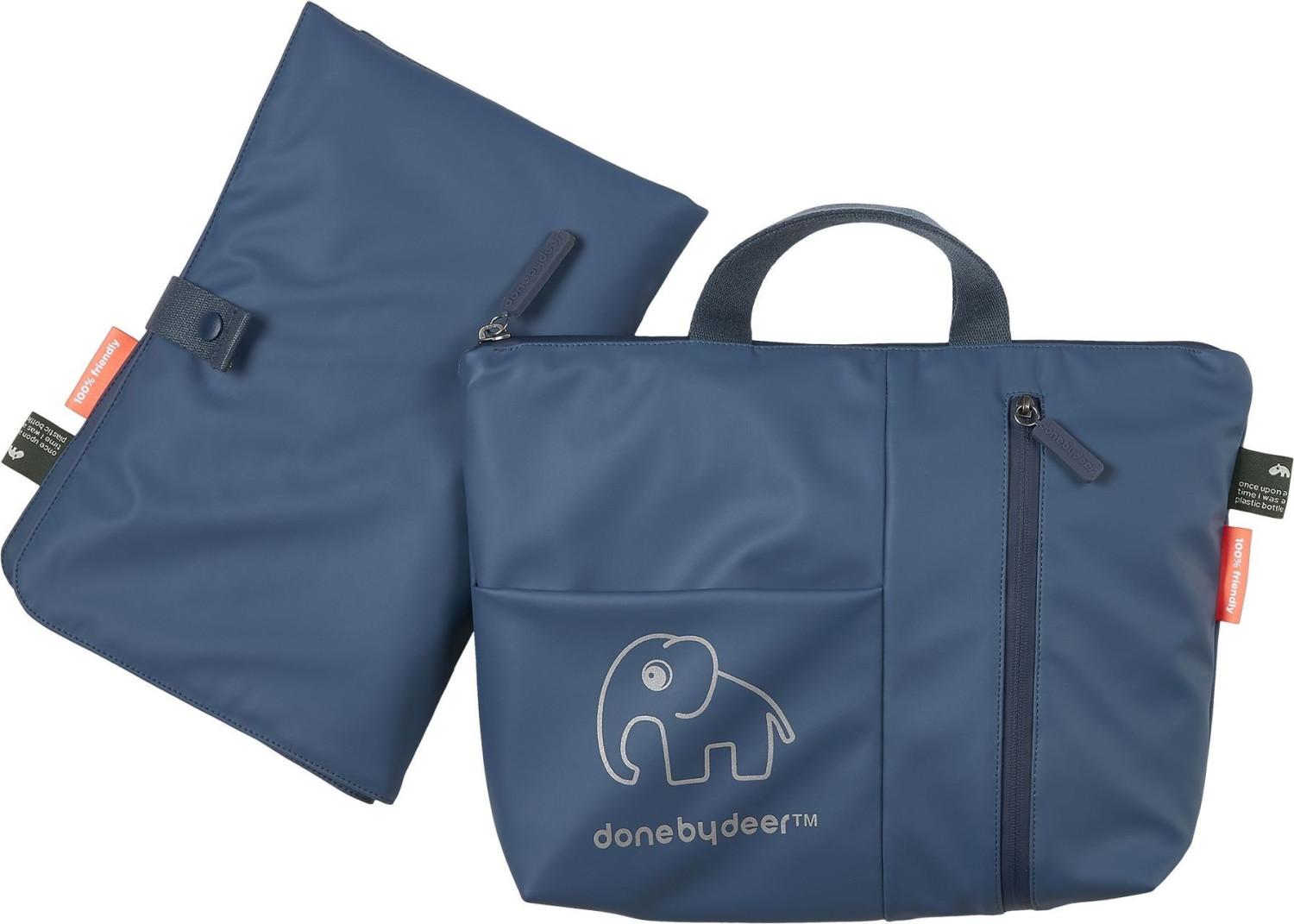 Done by Deer Wrap clutch Elphee darkblue