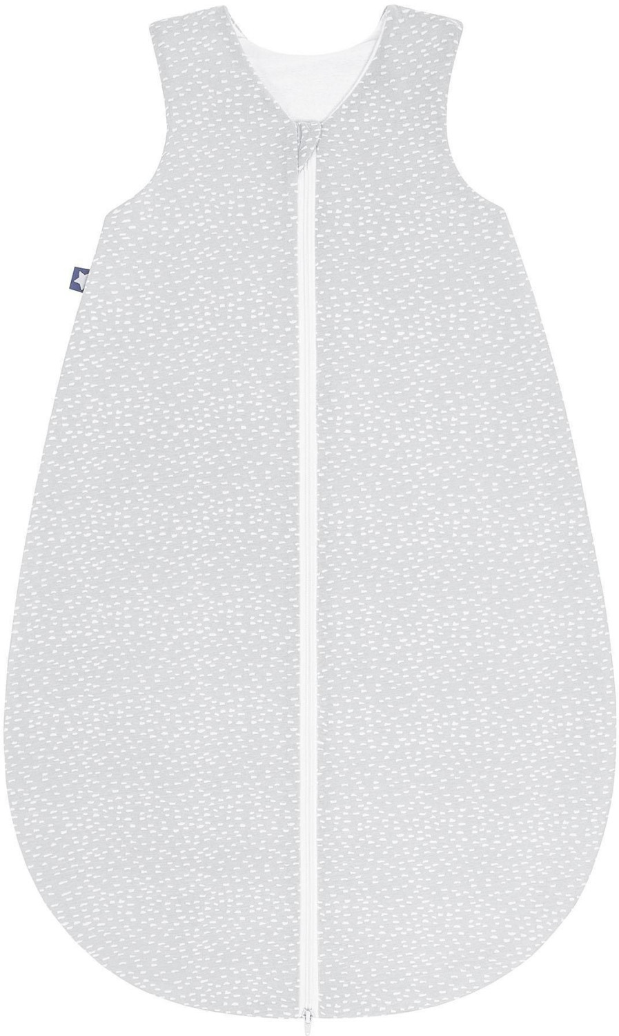 Julius Zöllner Jersey sleeping bag Tiny Squares Grey