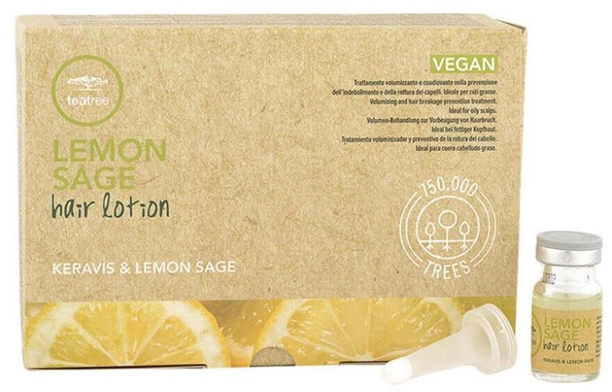 Paul Mitchell Tea Tree Hair Lotion Keravis & Lemon Sage (12 x 6 ml)