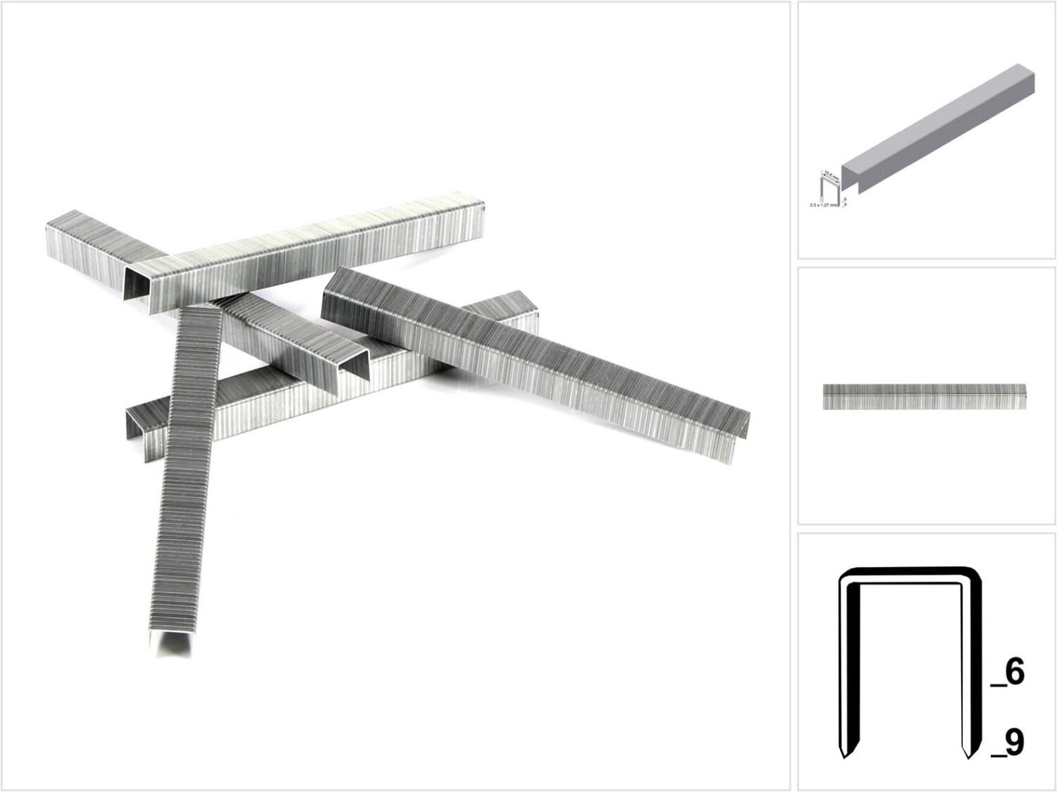 Punti Metallici Prebena V06CNK - Nuovi PU 17.450 Pezzi