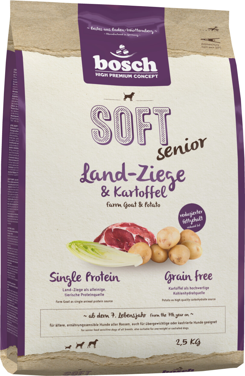 bosch HPC Soft Seniorgoat & potato 2.5kg