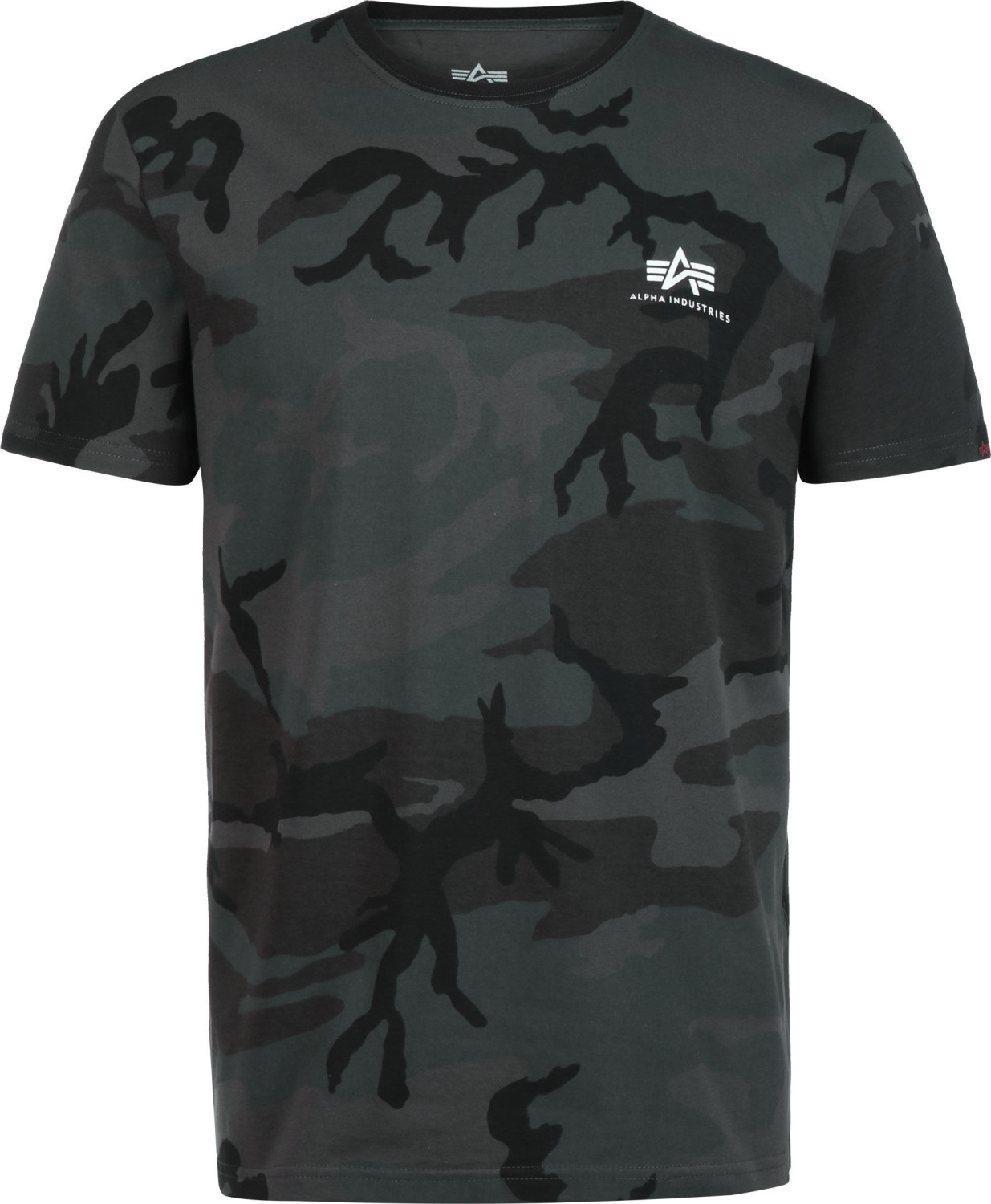Alpha Industries Basic T Small Logo gray oliv (188505-125)