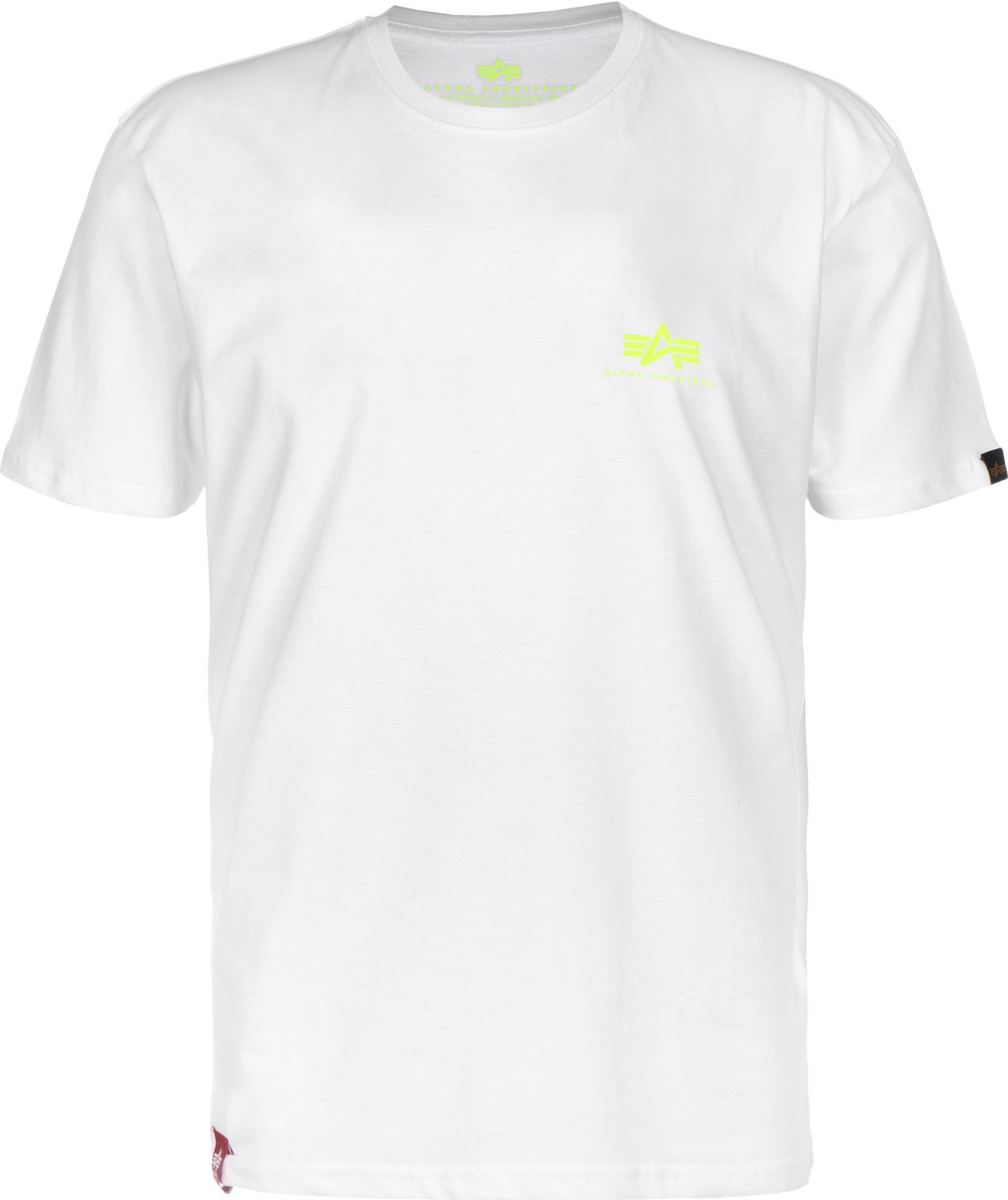 Alpha Industries Basic T Small Logo white (188505-479)