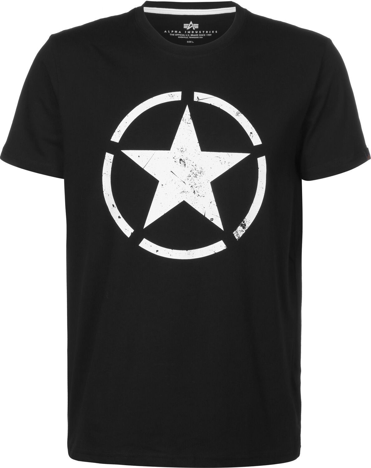Alpha Industries Star T-Shirt black (121513-03)