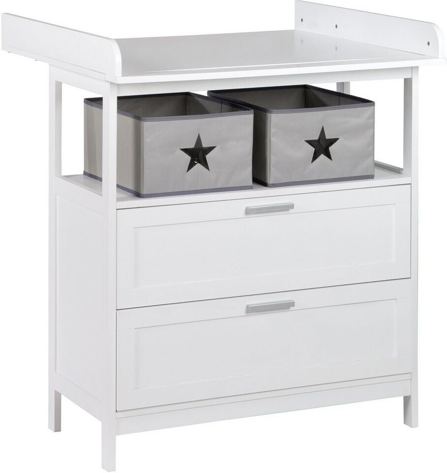 Roba Baby Changing Unit Hamburg with 2 Doors white