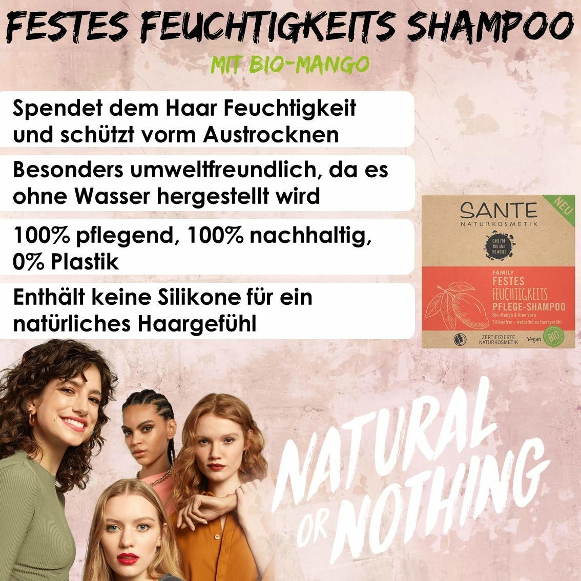 & 4,38 € Sante | (60 Preisvergleich Vera g) Pflege-Shampoo ab Festes Aloe Mango bei Feuchtigkeits