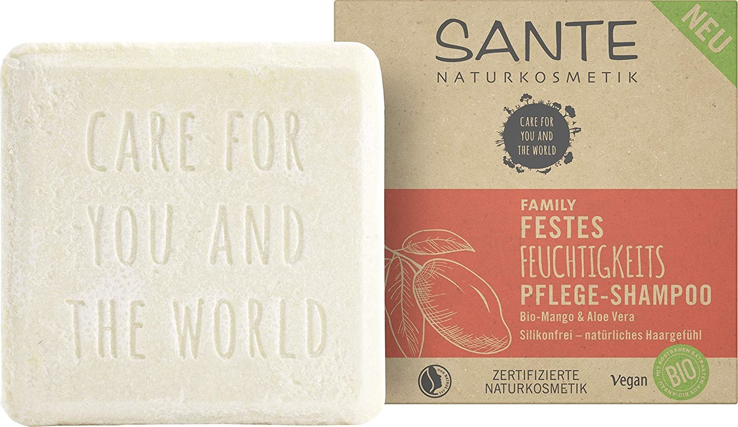 Sante Firm moisturizing shampoo Mango & Aloe Vera (60 g)