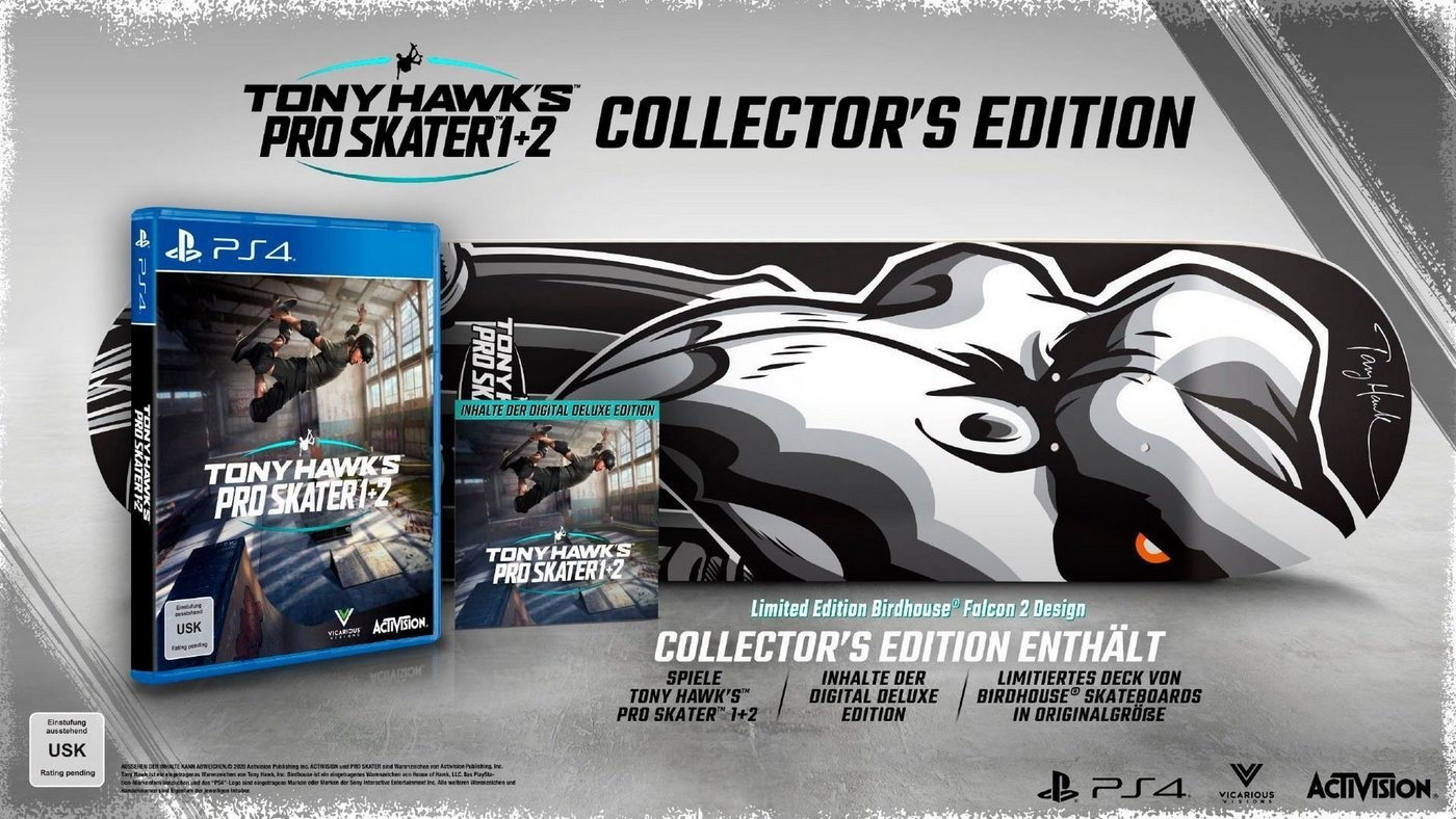 Tony Hawk's Pro Skater 1 + 2: Collector's Edition (PS4)