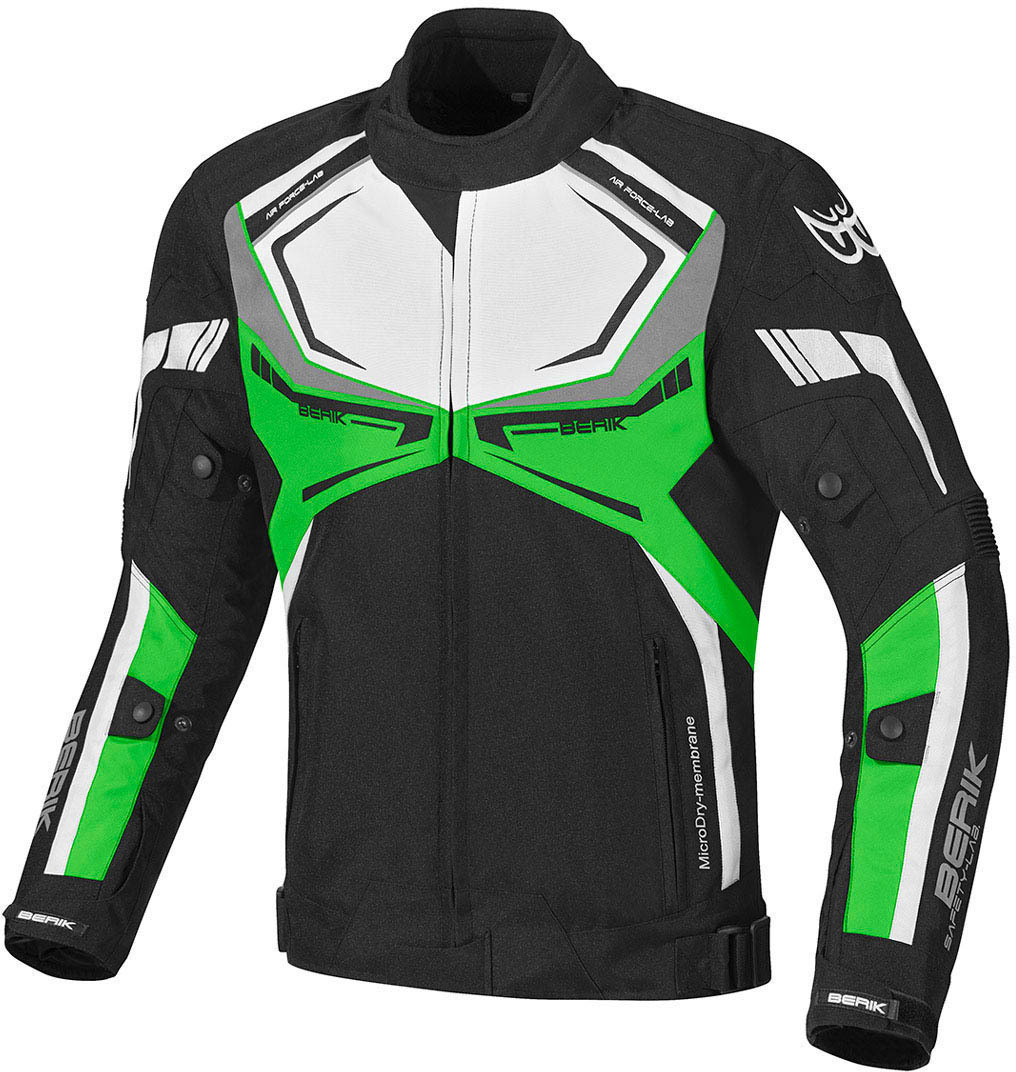 Berik Radic Jacket black/white/green