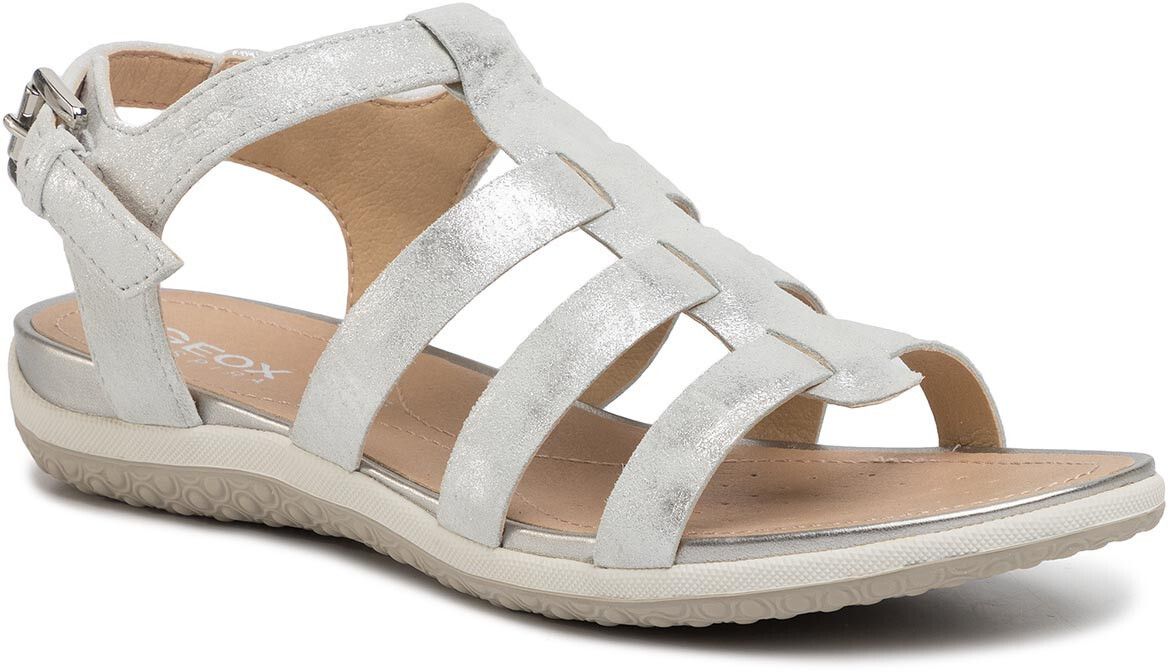 Geox Sand.Vega D72R6A 000MA C1007 silver au meilleur prix sur