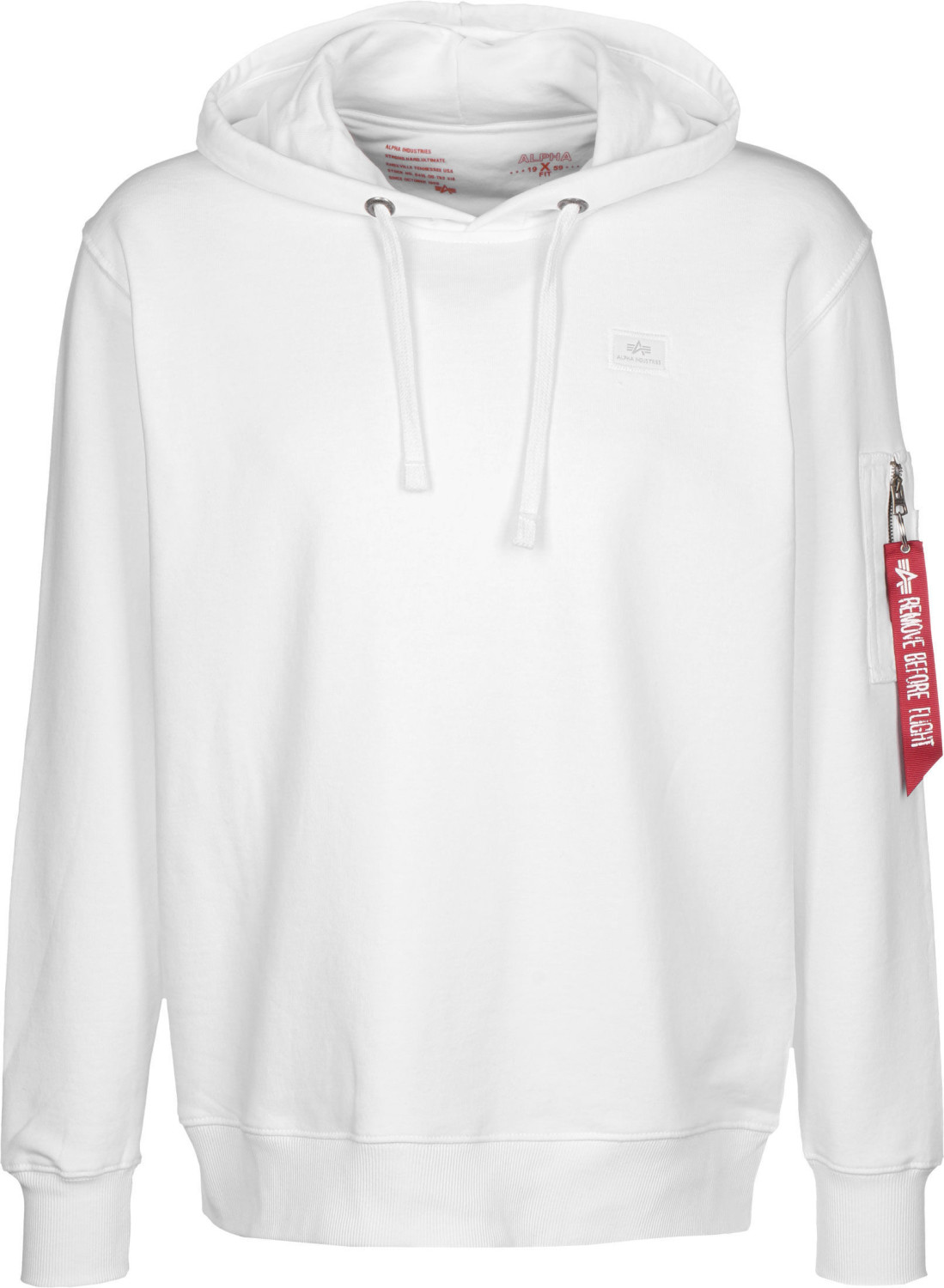 Alpha Industries X-Fit Hoodie white (158321-09)
