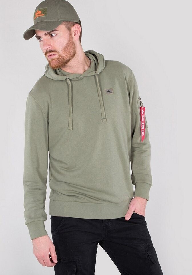 Alpha Industries X-Fit Hoodie olive (158321-11)