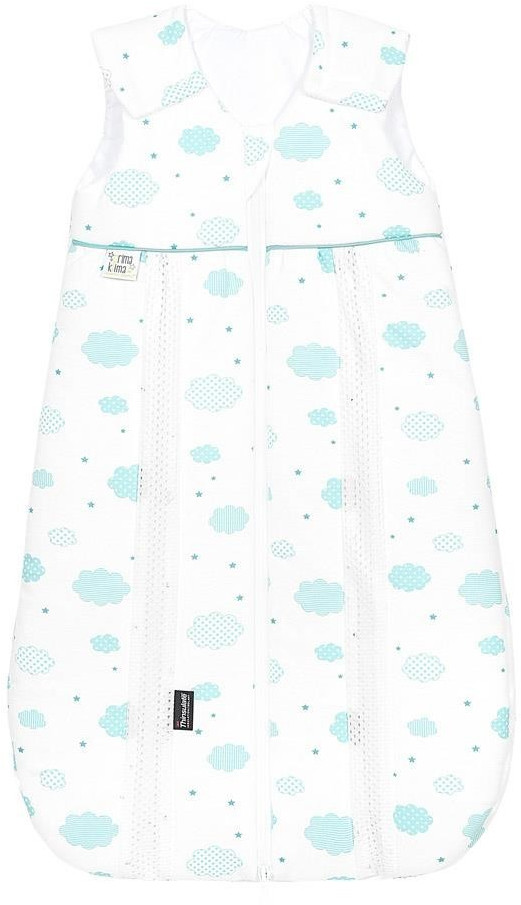 Odenwälder BabyNest prima klima Thinsulate-Sleeping bag cloudy soft mint