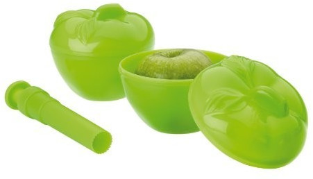 ibili 784500 2 apple cooker with plastic apple cutter