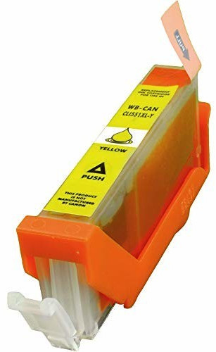 Ampertec Ink for  Canon CLI-551XLY yellow