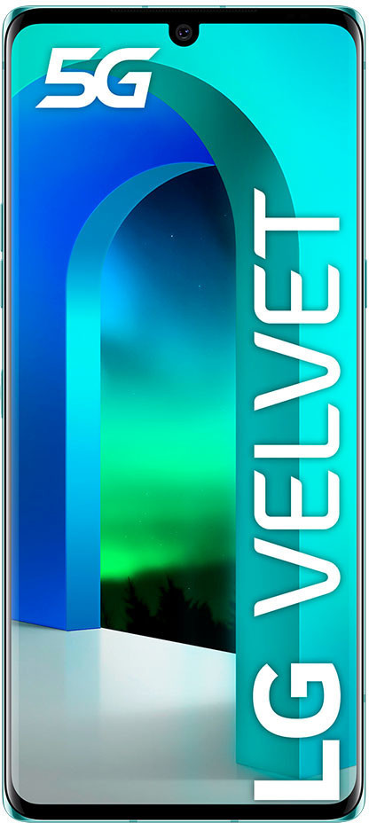 LG Velvet vert