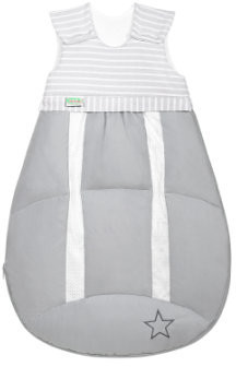 Odenwälder BabyNest 4allSeasons-Sleeping bag 2-tlg. Clima Balance silver