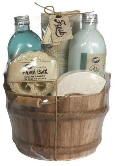 Gloss! Coffret cadeau bain d'aloe vera et menthe (6 pièces)
