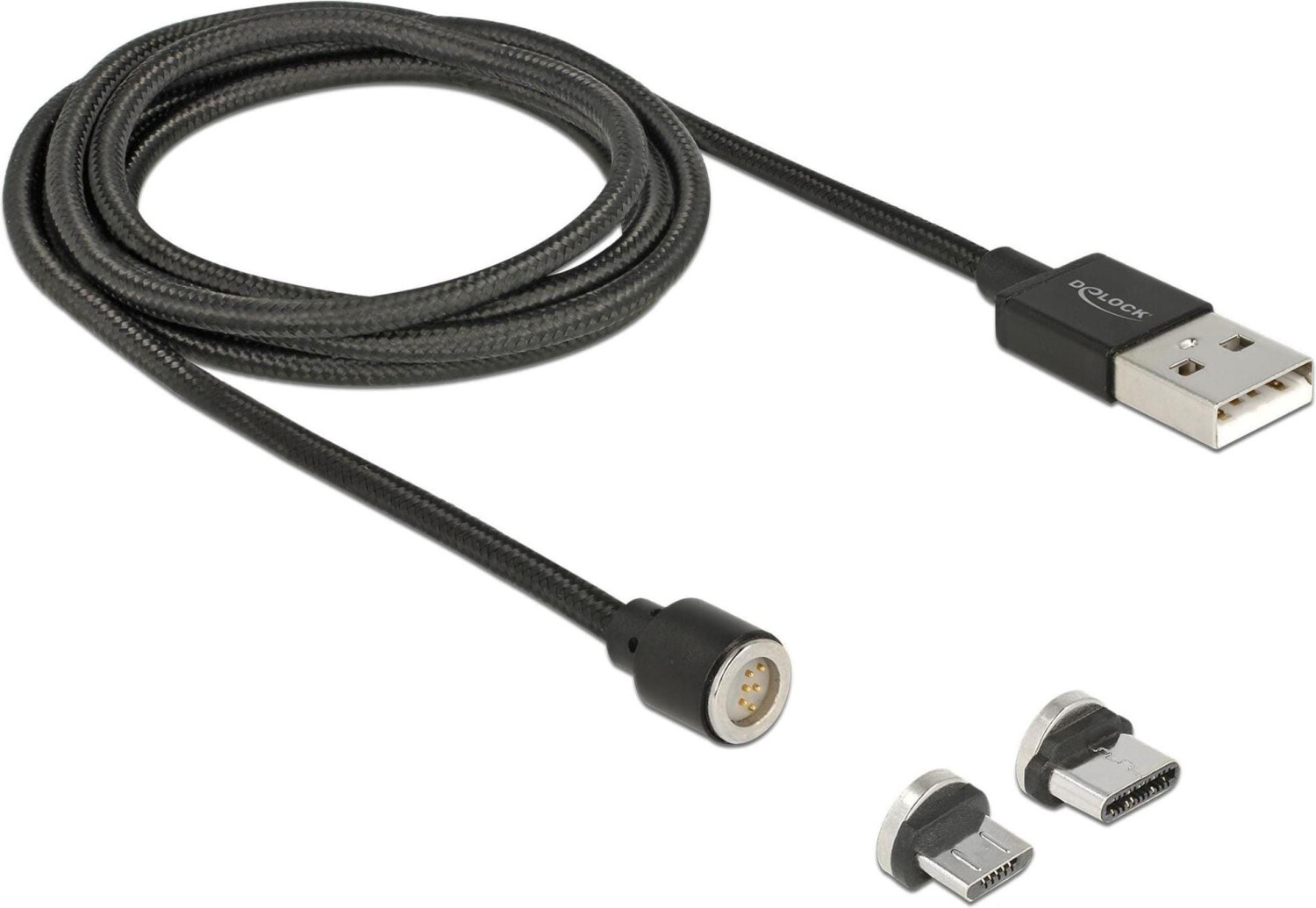 DeLock Magnetisches Ladekabel USB-A zu USB-C 1,1m ab 15,35