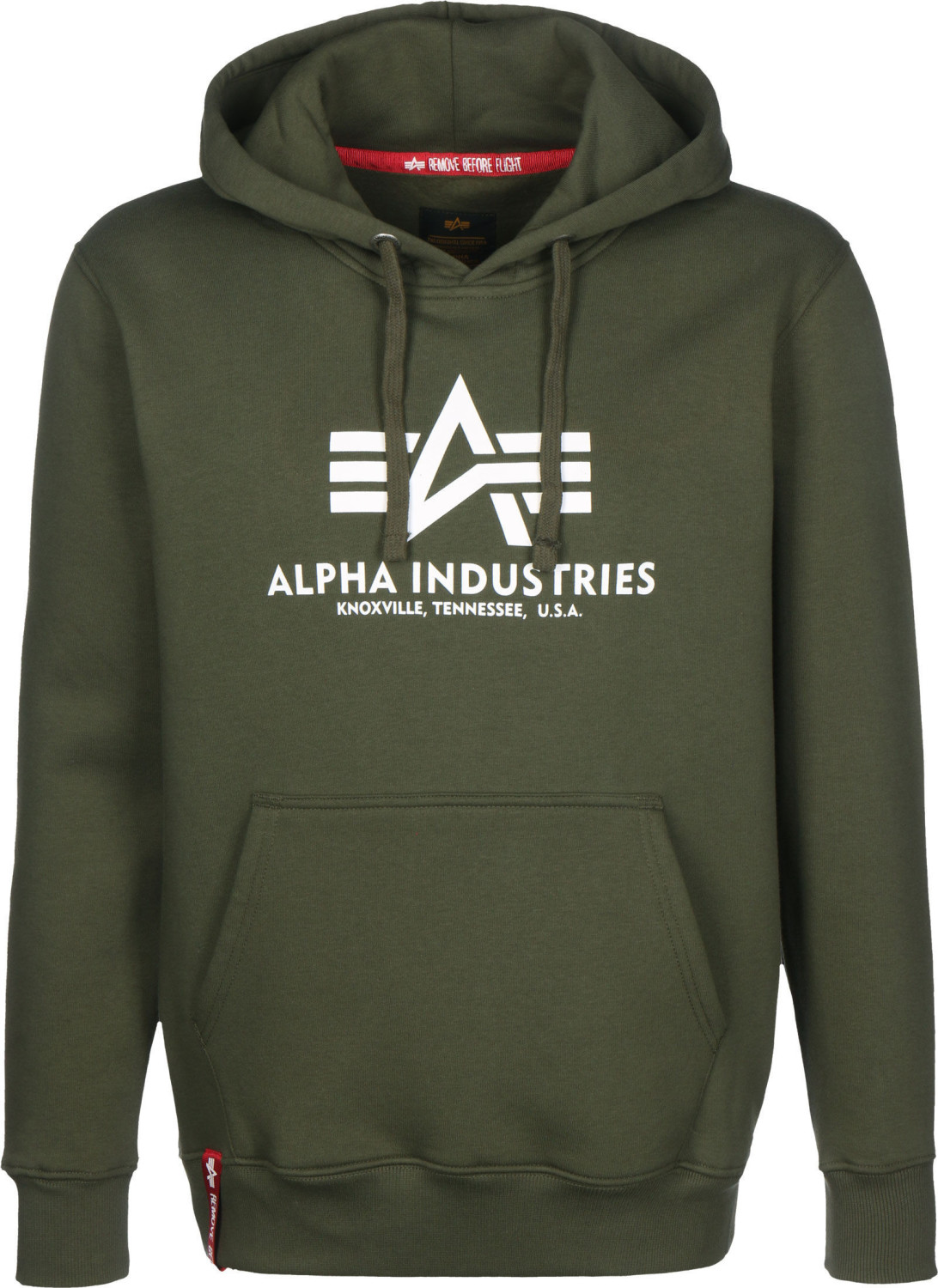 Alpha Industries Basic Hoody oliv (178312-142) ab 49,00 € | Preisvergleich  bei