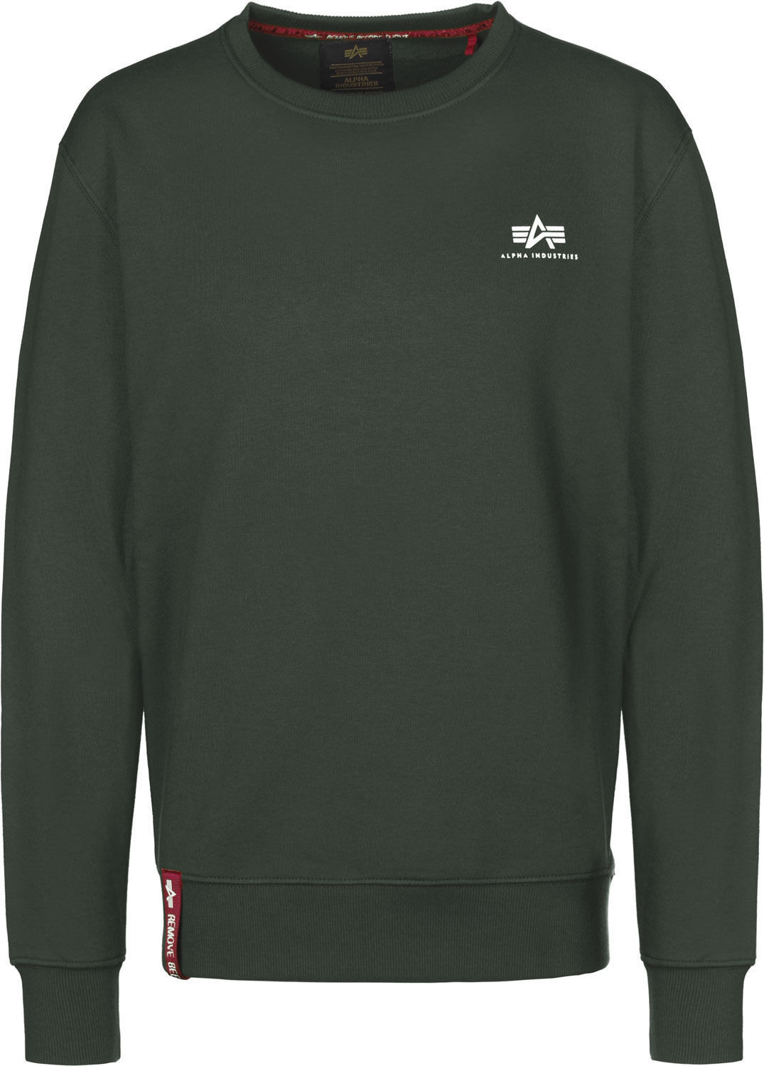 Alpha Industries Basic Sweater Small Logo green (188307-353)
