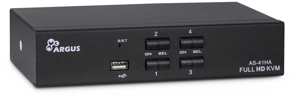 Inter-Tech KVM AS-41HA HDMI