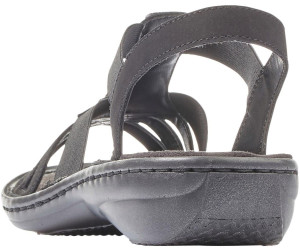 black rieker sandals