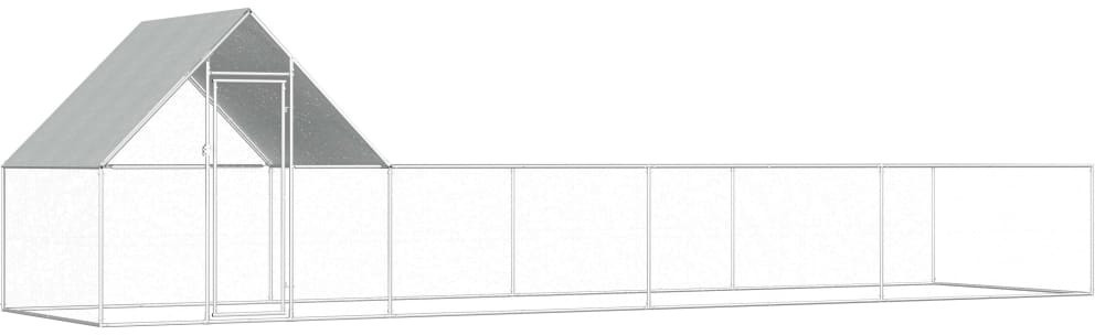 VidaXL Poulailler 8 x 2 x 2 m (144558)