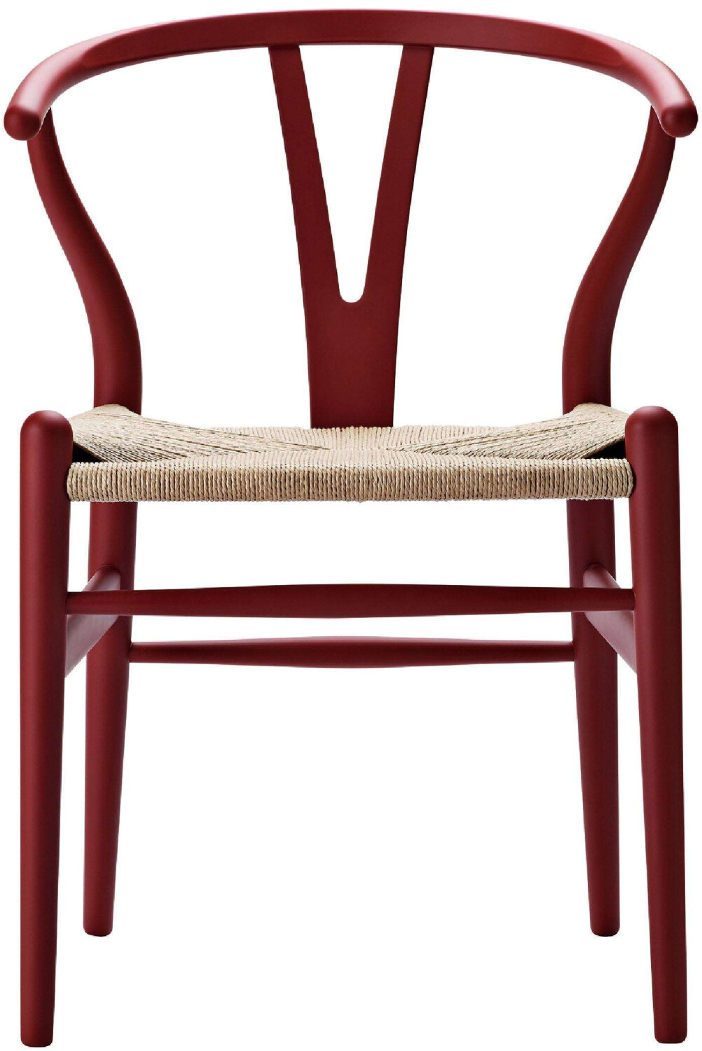 Carl Hansen CH24 Wishbone chair soft red nature (Limited Edition)