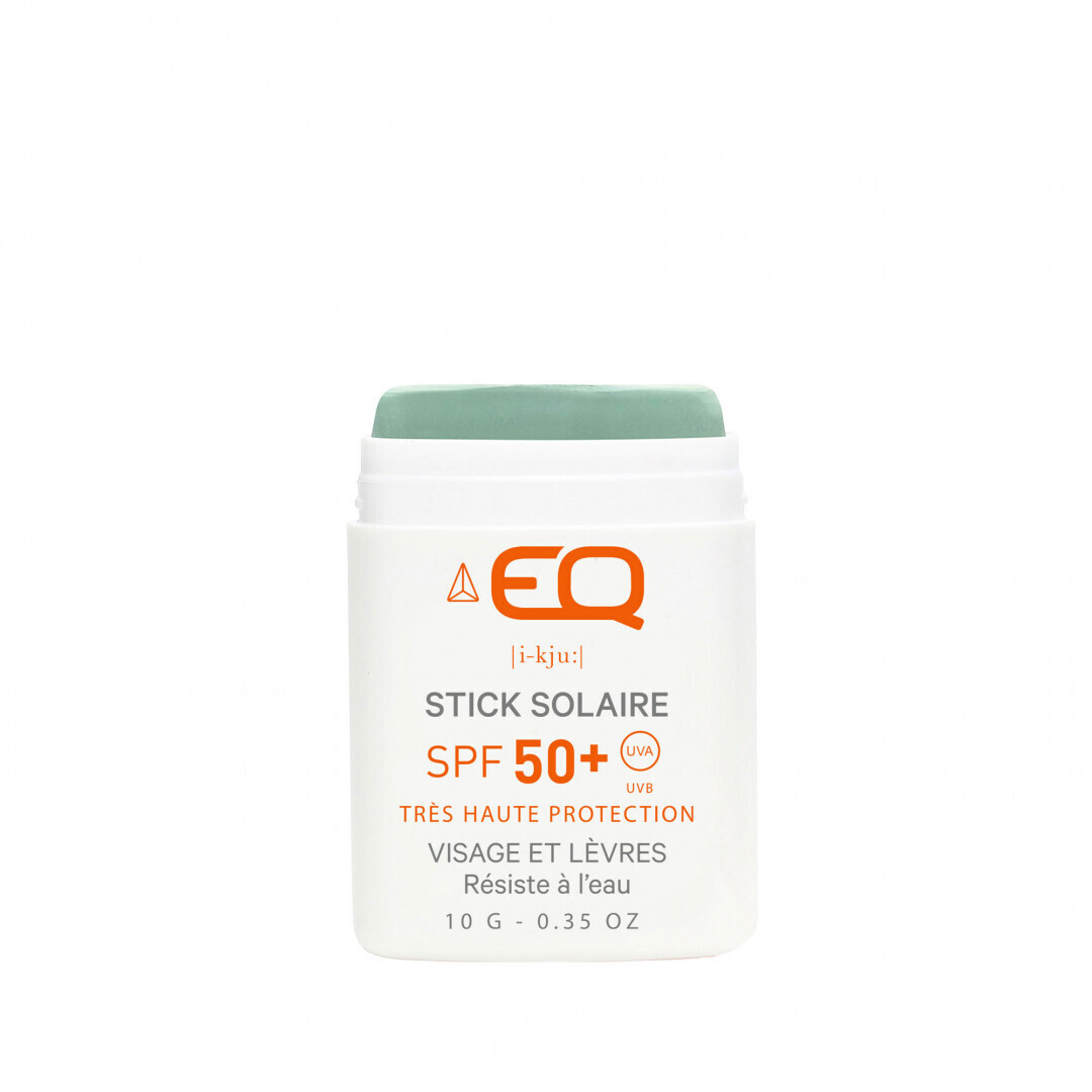 EQ Love Stick solaire vert SPF 50 (10 g)