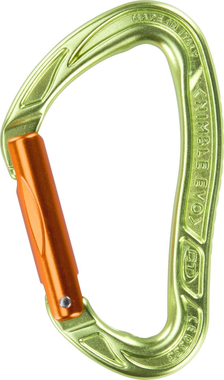Climbing Technology Nimble Evo S Straight Gate (green orange)