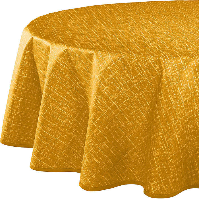 Erwin Müller Wuppertal Tischdecke oval 160x220cm gelb ab 42,95 € Preisvergleich bei idealo.de