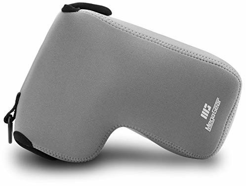MegaGear Camera Bag Neoprene Nikon Coolpix P1000 grey