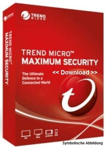 TrendMicro Maximum Security 2020 (3 Devices) (2 Years) (Download)