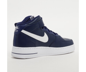 mens navy blue air force ones